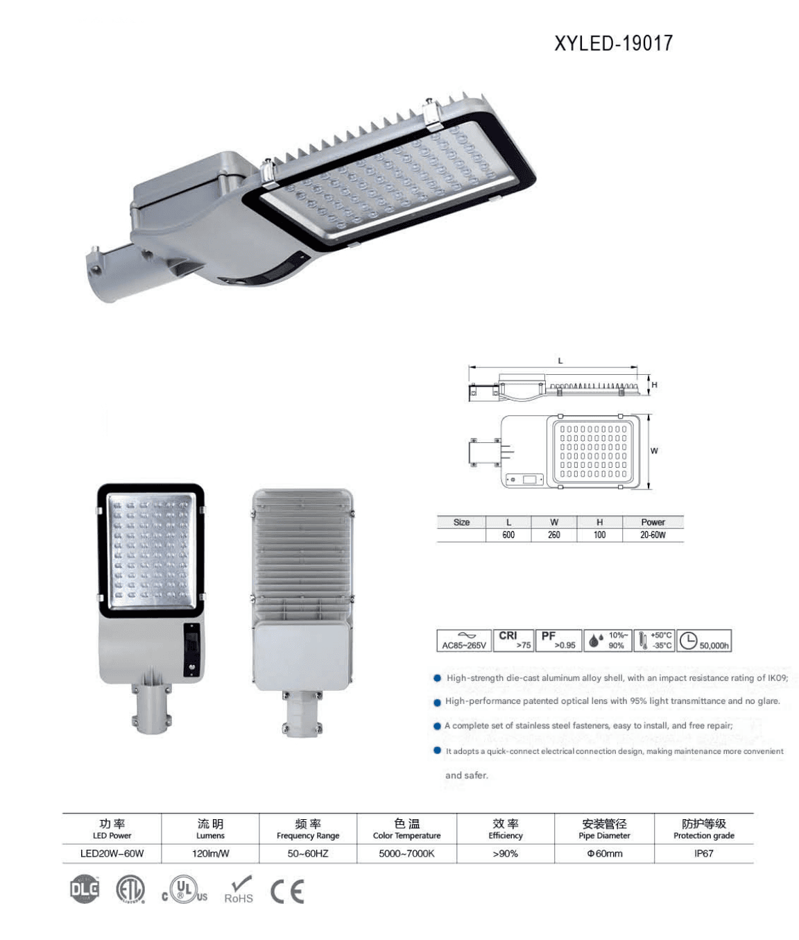 LED street light