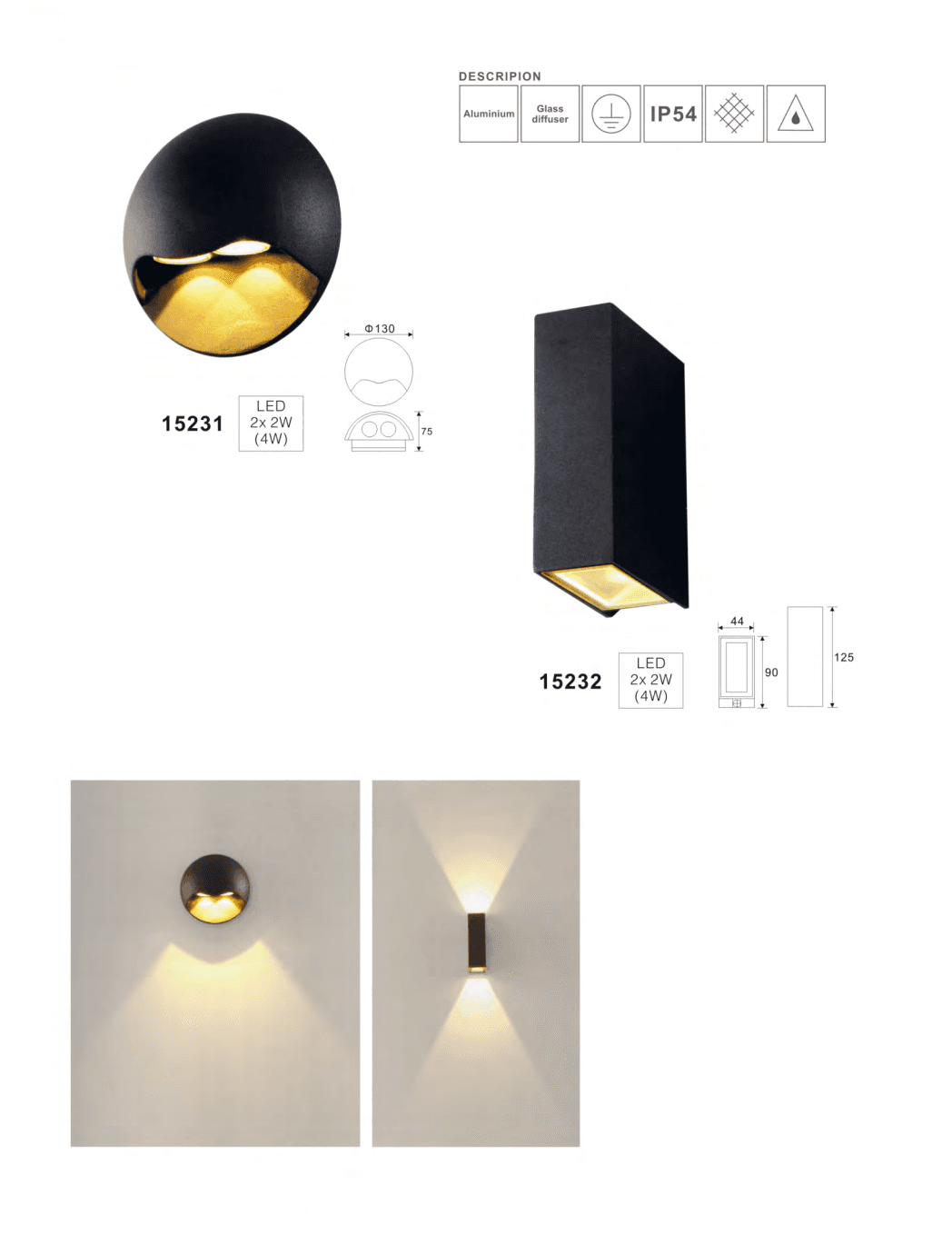 Luxova Wall Light
