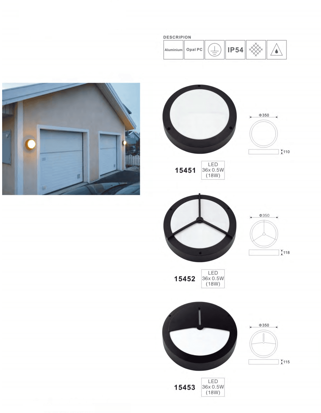 Luxova Wall Light