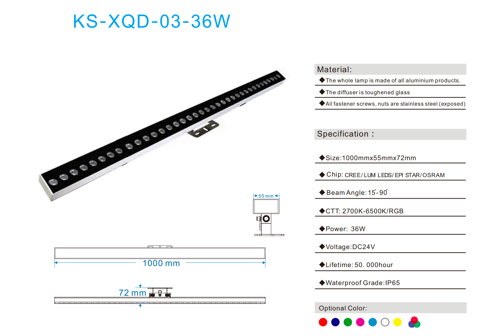 LED street light
