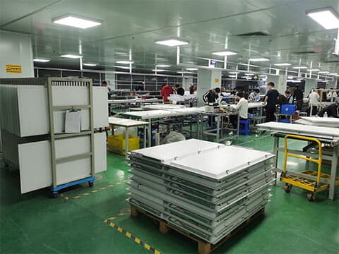 LUXOVA factory floor